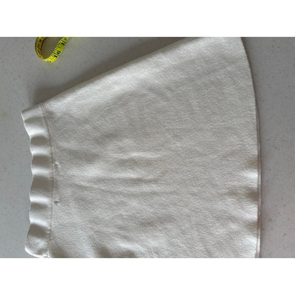 Altar’d State Ivory Sweater Knit Mini Skirt Women’s XS Soft Pull On Preppy - Picture 9 of 9